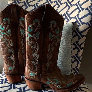 Women’s Leather Cowboy boots